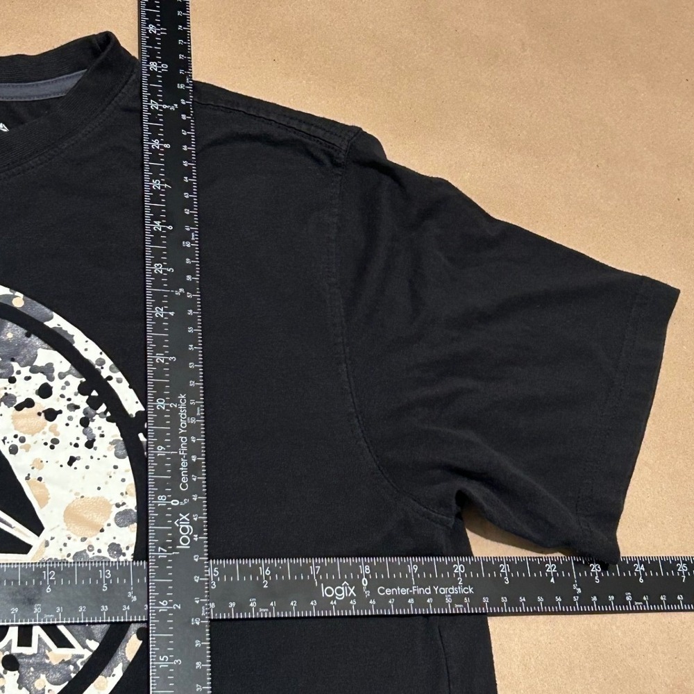 Reebok Black Camo Graphic T-Shirt Mens Medium - Picture 7 of 7